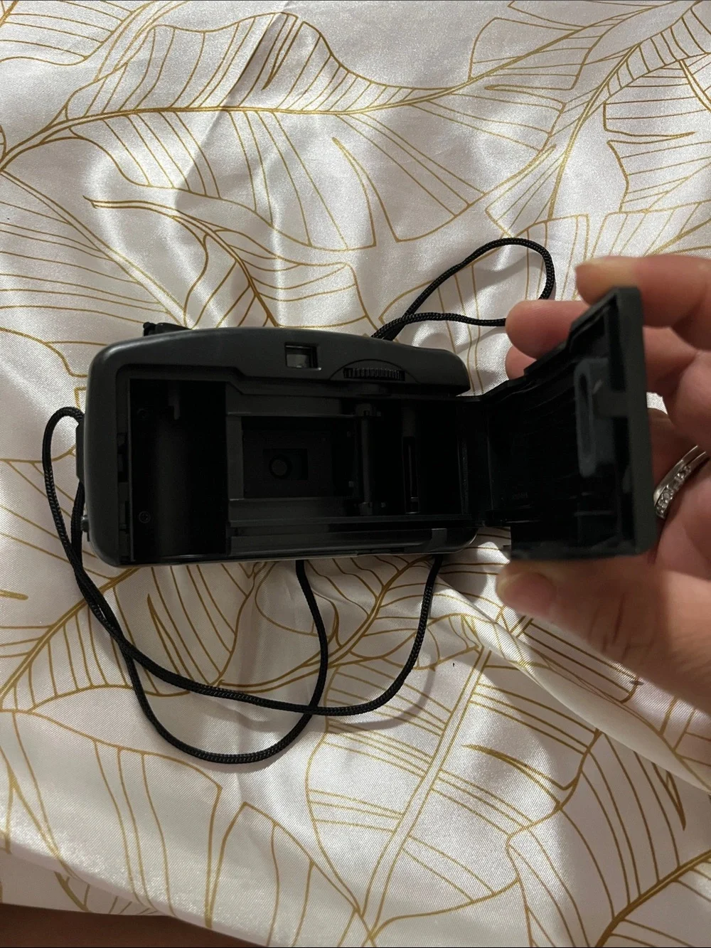 Watters Silver, Black and Red HC2000 Focus-Free Film Camera